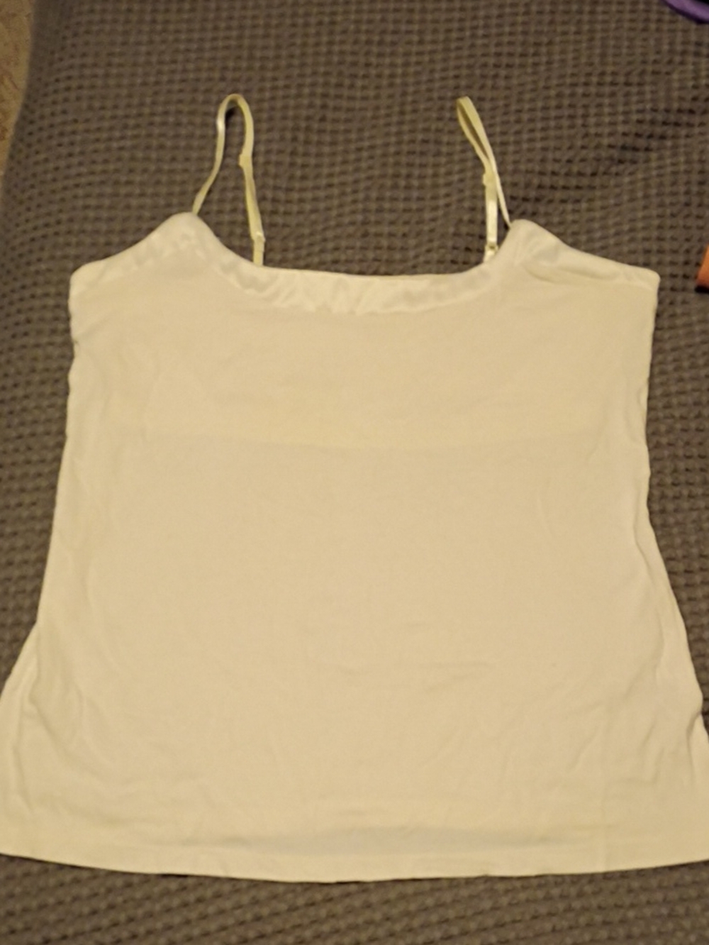 FREE George Cream Spaghetti Strap Camisole